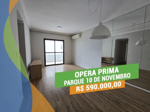 Cond. Ópera Prima 3Q/1S - Andar Alto e Nascente - Parque 10 de Novembro