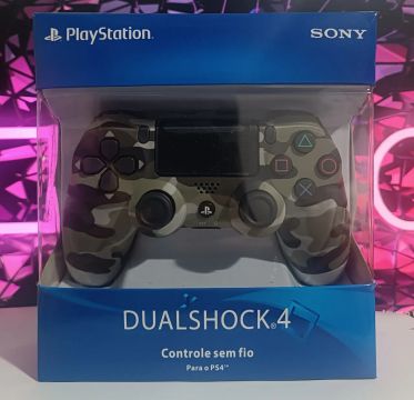Controle DualShock 4 Camuflado para PS4 - Novo
