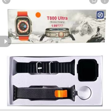 2025 Nova Série 8 Relógio T800 Ultra Smart Watch Esportivo Sem Fio À T800 Ultra2 MAX