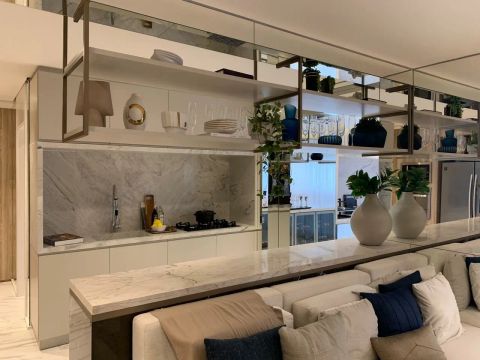 Apartamento no Condomínio Wonder Ipiranga no Sacomã com 127m² 3 dormitórios 3 suítes 4 ban