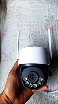 CAMERA DE SEGURANÇA INSTALADA, CÂMERA SPEED, GIRA 350°