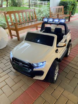 Carro Elétrico Infantil Ford Ranger - Branco