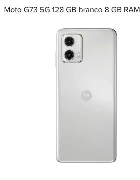  Moto G73 5G 128 GB branco 8 GB RAM