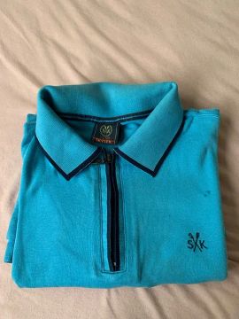 Polo Masculina Azul Skyler- Tamanho GG