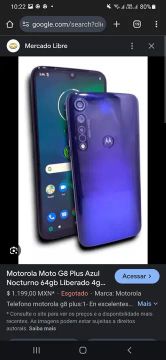 Motorola Moto G8 Plus Azul Nocturno 64gb Liberado 4g