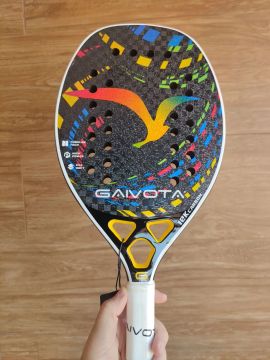 Raquete de Beach Tennis Gaivota 12K Carbon