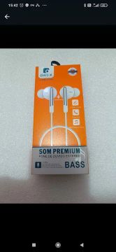 Fone de Ouvido Estéreo ONE-X FON-2282 - Som Premium com Bass