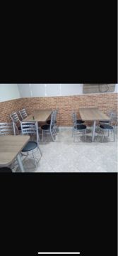 Conjunto de Cadeiras e mesas para Restaurante