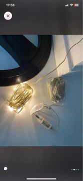 Pisca pisca importado de luz led branca - 2 unidades