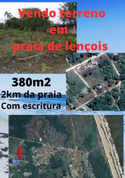 Terreno de esquina com vista pro mar 