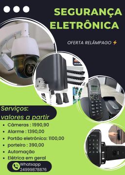 Elétricista e segurança eletrônica 