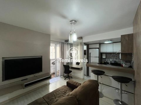 Lindo Apartamento Mobiliado, Bairro Vila Nova, 2 Dormitórios,  Sacada com churrasqueira