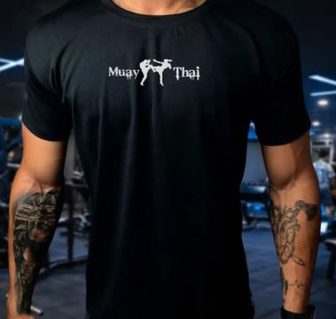 Camisa Muay Thai Boxe em Tailândia lutador<br>