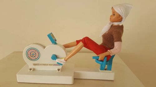  BICICLETA RECLINADA DE BONECA  Treino Fitness 900;Barbie