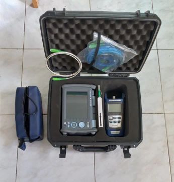 Kit completo OTDR + POWER METER + ACESSÓRIOS 