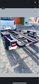 Vende-se carrocinha para motos carga 3 motos 