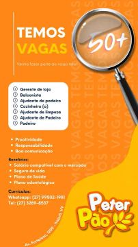 VAGA DE EMPREGO 