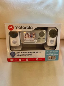 Babá Eletrônica com 2 Câmeras - Nova Lacrada - Motorola