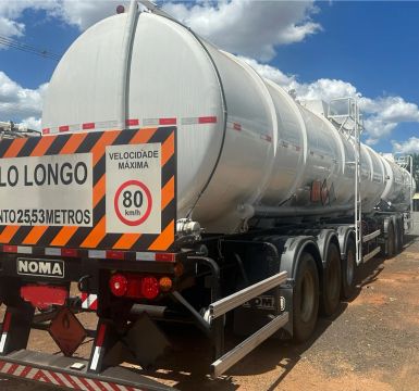 Bitrenzão tanque 9 eixos 60.000L 2014 Noma Bottom