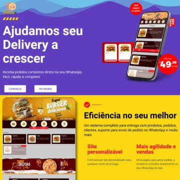 Sistema de Delivery! Fácil, rápido e completo!