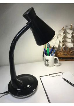 Luminária de Mesa Cinza Taschibra