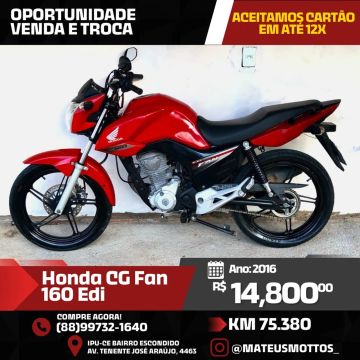 HONDA FAN 160 EDSI / 160
