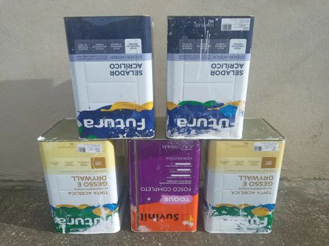 5 LATAS 18 LITROS 