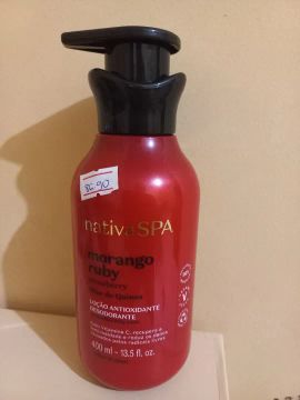 Hidratante Nativa SPA Morango Ruby