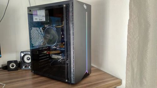 Cpu Gamer 3.00Ghz,16Gb,Ssd 240Gb,Nvidia GT 710,Gabinete Tgt Paladin Rgb Novo Na Caixa,I