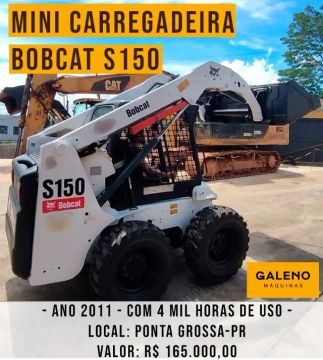 Minicarregadeira Bobcat S150