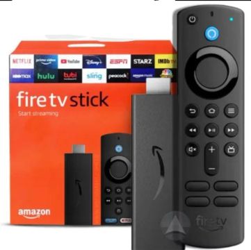Conversor De Smart Tv Amazon Fire Tv Stick Full Hd Com Alexa