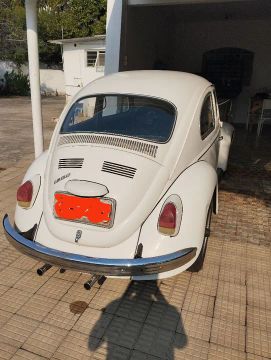 Fusca Branco 1500 Ano 1971