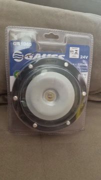 Buzina Disco Universal 24V para caminhões em geral