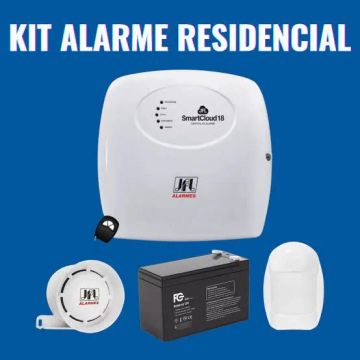 Kit Alarme Residencial instalado com garantia 