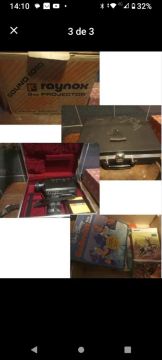 Super 8 Projetor de Filme Raynox 8mm Sound 1010