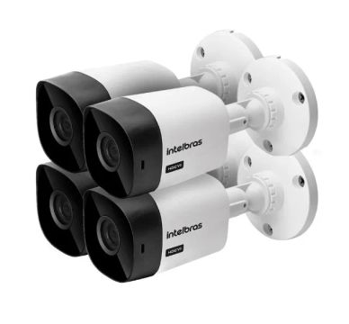 combo 4 cameras intelbras imagem hd