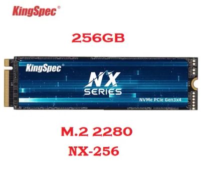 Ssd 256gb NVMe M2 2280 Kingspec 3400mb/s PCIe 3x4 NX-256 NOVO!