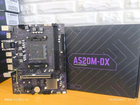 Placa Mae Mancer A520M DX, DDR4, Socket AMD AM4, M-ATX, Chipset AMD A520