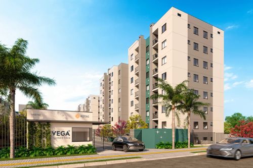 Entrada parcelada em até 36x | APARTAMENTO NO COSTA E SILVA | 47 M² | 2 QUARTOS | 1 GARAGE