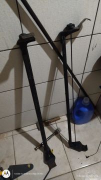 Kit de 1 par de Rack para gol g4  4 portas 