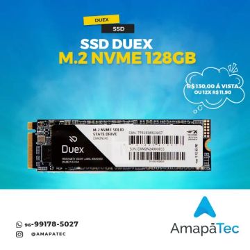 Ssd Nvme M2 128GB Duex