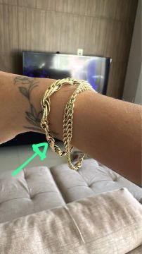 Pulseira de ouro 18k