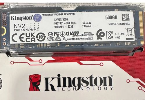 Ssd Nvme Nv2 Kingston 500GB M2