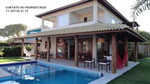 Casa Alto Padrão 5 Suítes - Temporada - Barra de Jacuípe