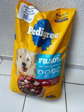 Ração Pedigree 20kg - Sabor Carne, Frango e Cereais