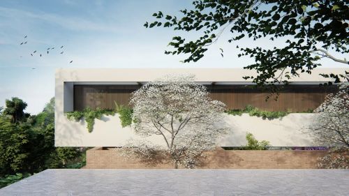 Casa nova e contemporânea