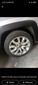 Rodas de liga leve aro 18 
