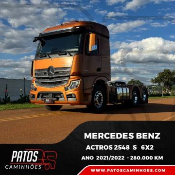 MERCEDES BENZ ACTROS 2548 S 6X2 2021/2022