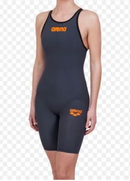Traje Natação Arena Carbono Dark Grey Novo