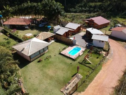 Para quem gosta da tranquilidade e paz chalés nas montanhas